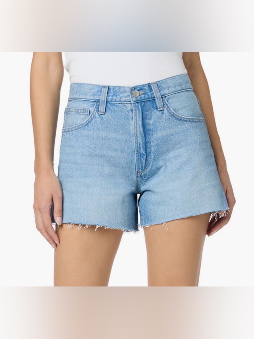 NWT Joe's High Waist Relaxed Denim Cutoff Shorts Size 27
